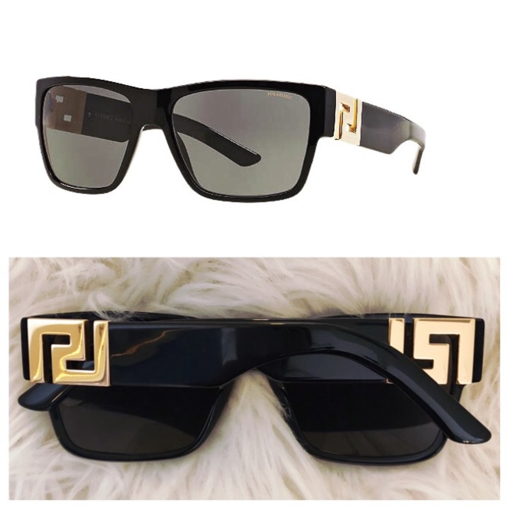 Versace Authentic Sunglasses - Black - 4296